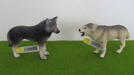 Schleich Wolf Figuren 2er Set,  neu mit Etikett