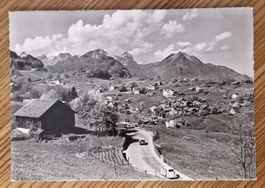 Filzbach, Kerenzerbergstrasse, Oldtimer 1964
