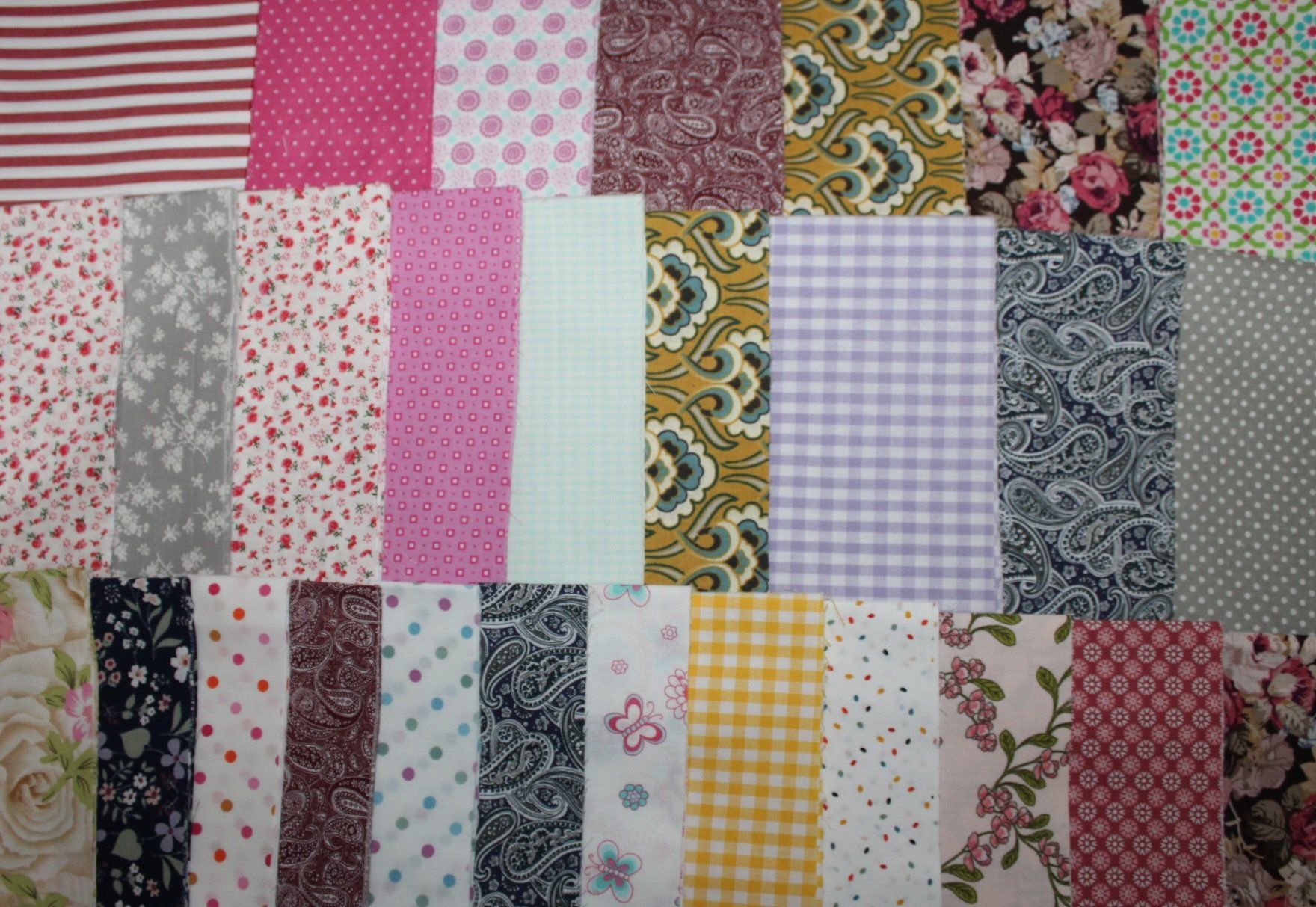 Stoffe: ***AUSVERKAUF*** Stoffpaket(3) BW Stoffresten Patchwork – Neu (gemäss Beschreibung) aus Obfelden von solomon111 1