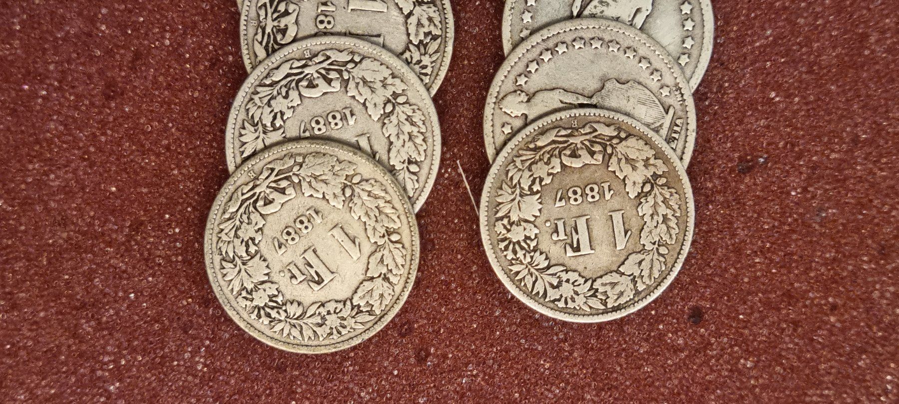 Tutti le monete: 1 FR 1887 Direkt Kaufen – Usato da Bure venduto da chap981 1