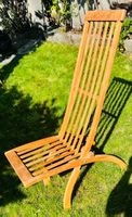 Eleganter Klappsessel aus Buchenholz