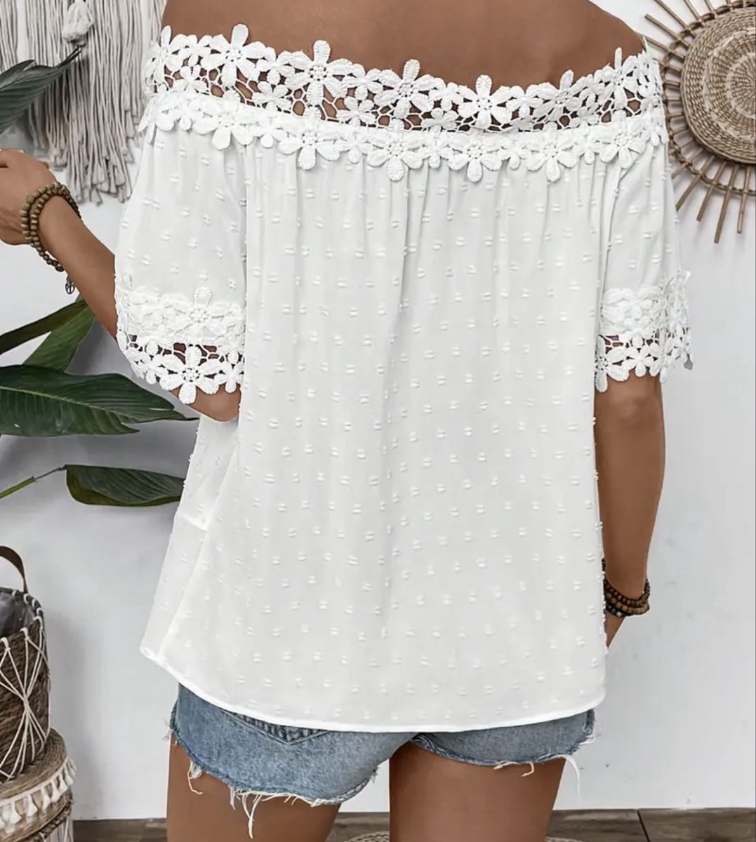 Camicette: Sommerbluse Off-Shoulder, Grösse L - neu – Nuovo e nell'imballaggio originale da Abtwil SG venduto da ale2002 1