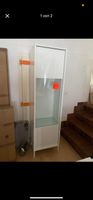 Moderne Vitrine Weiss mit Glas 🏠 – Schrank / Glasvitrine /
