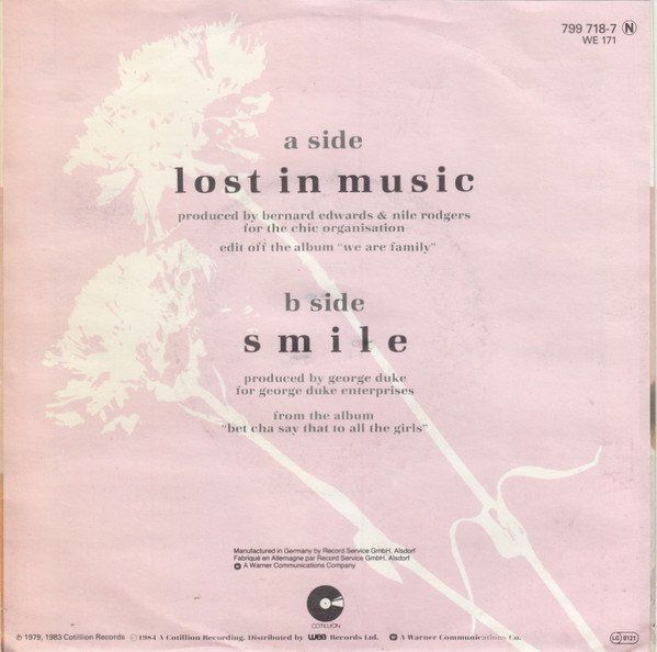 Schallplatten: Sister Sledge: Lost In Music 7" – Gebraucht aus Steinhausen von Vilivinili 1
