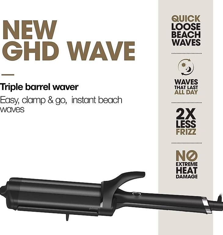 Piastre & Arricciacapelli: ghd Wave Triple Barrel Waver – Nuovo (secondo la descrizione) da Eichberg venduto da Kati30
