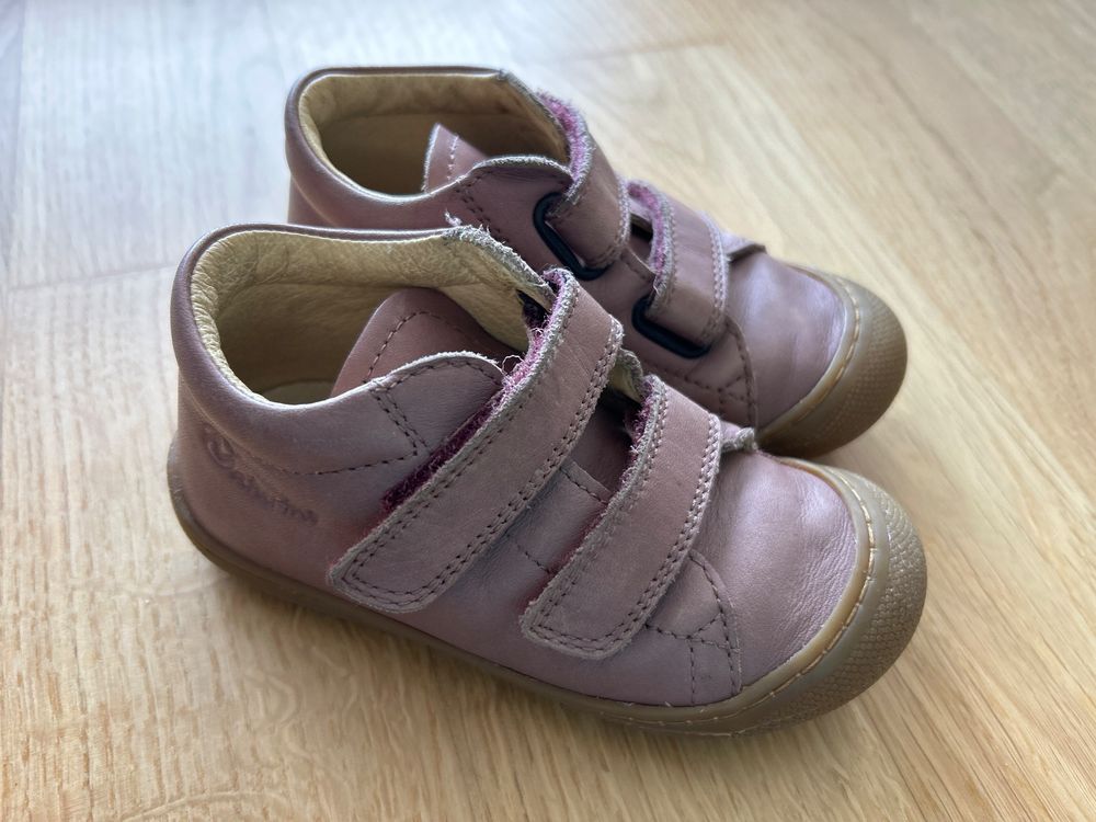 Naturino Barfußstiefel Aus Leder & Stoff - Wollgefüttert Mit Gummisohle