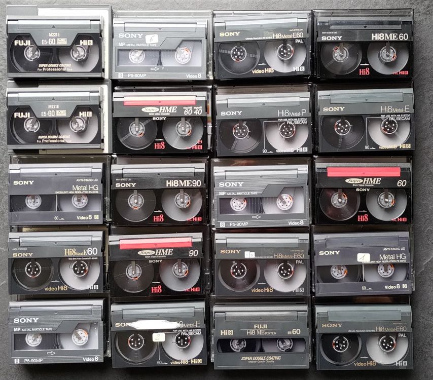HI8 Camcorder Kassetten 20Stk. Kaufen auf Ricardo