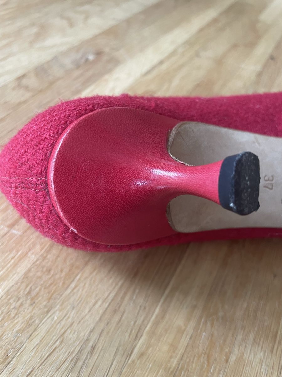 Jimmy Choo Scarpe da donna: Escarpins rouges tweed Jimmy Choo – Usato da Troinex venduto da nadinebmichaelson 9