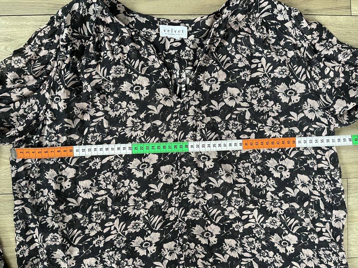 Camicette: Velvet Bluse mit Top Viscose Neu – Nuovo (secondo la descrizione) da Kerns venduto da osco01 4