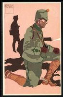 sign. Emil Huber: Felduniform - Neue Ord