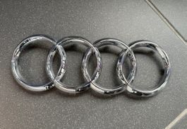 Original Audi Emblem Kühlergrill vorne Chrom