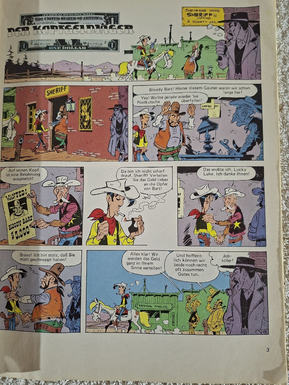 Fumetti: Lucky Luke von 1972 – Usato da Grindelwald venduto da carro5 2