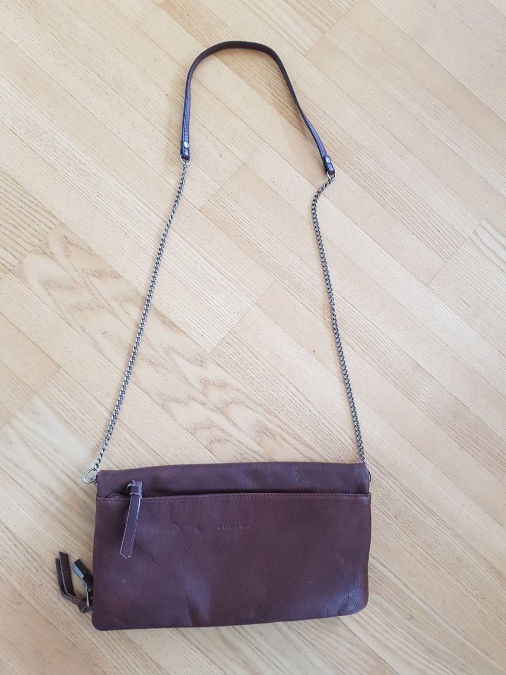 Borse da donna: Umhängetasche Leder Clutch – Usato da Eichberg venduto da Land-Ei