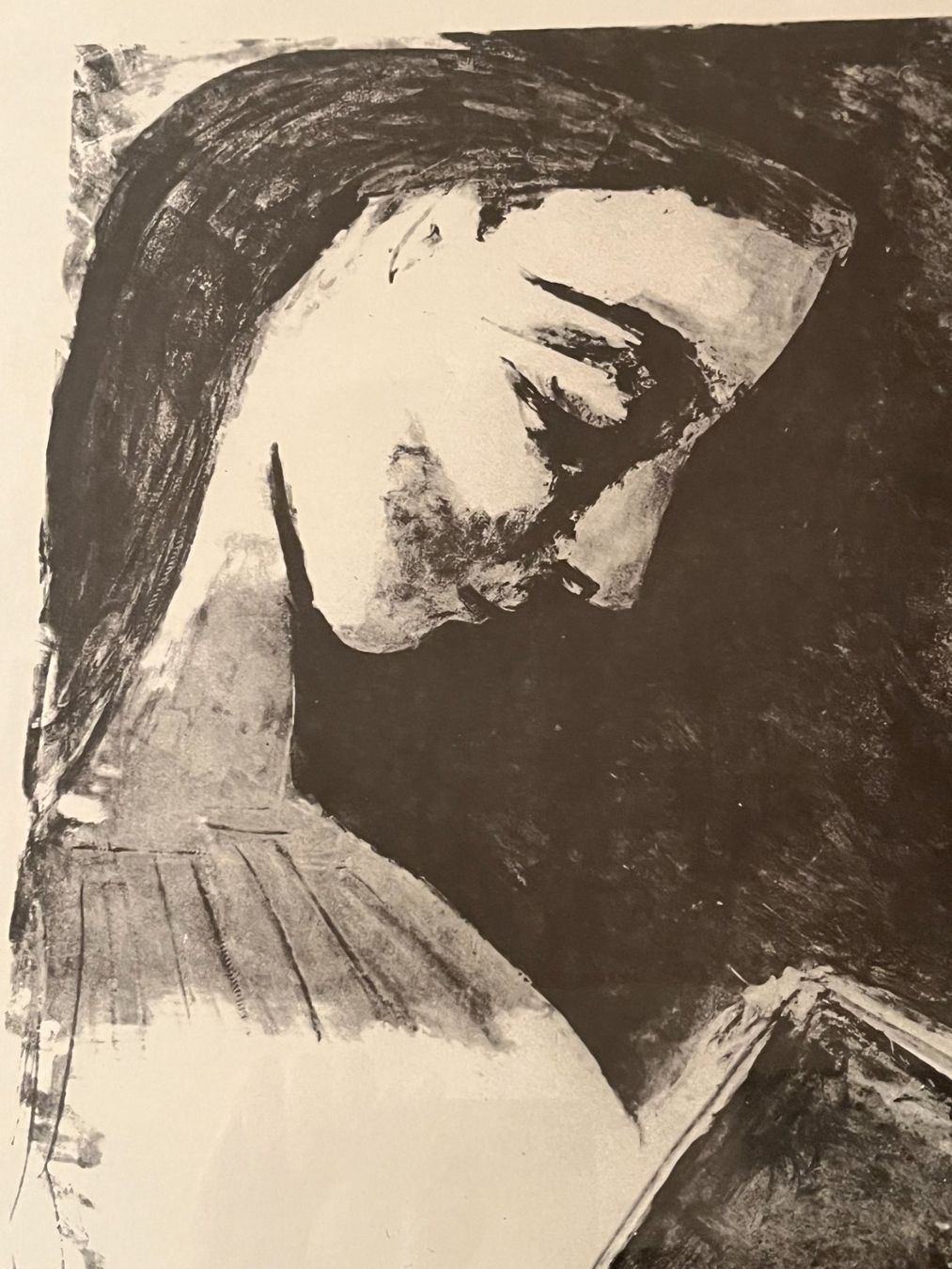 Grafiken & Lithographien: Pablo Picasso 1881-1973 Jacqueline Lisant, 1957 Lithograph – Gebraucht aus Basel von Kaffee_und_Kunst 1