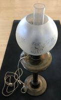 Petrollampe Kupfer Lampe Tisch elektrifiziert Deko (Nr. 1)