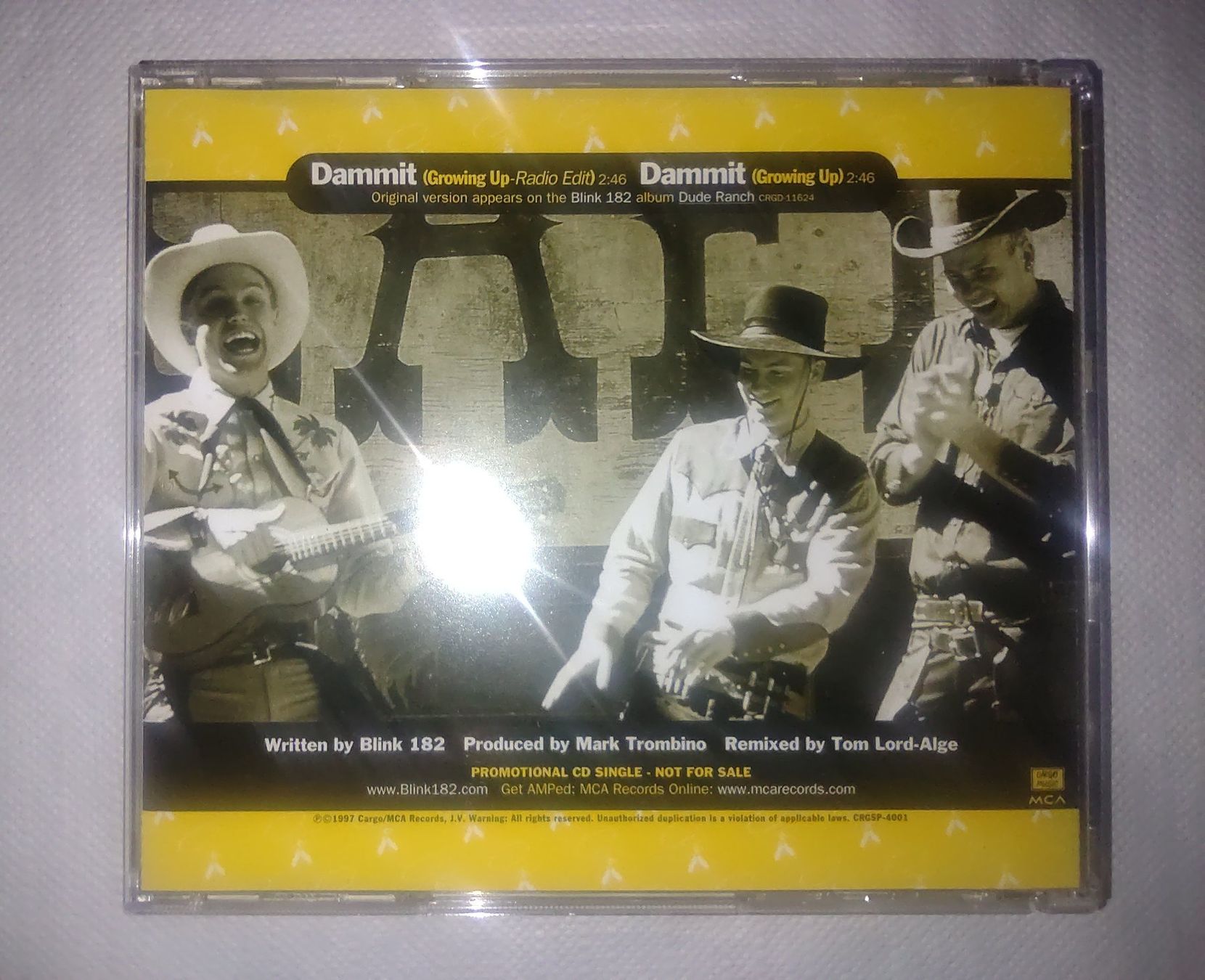 CDs: BLINK 182 DAMMIT CD ** PROMO CD ** – Gebraucht aus Lupfig von Womewome 1
