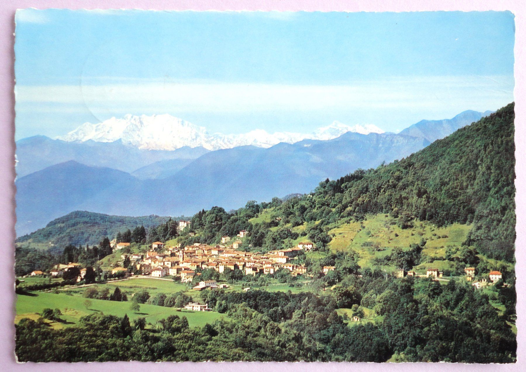 Cartoline postali: Novaggio 640 m s.m., Malcantone – Difettoso da Fétigny venduto da Billy2miny