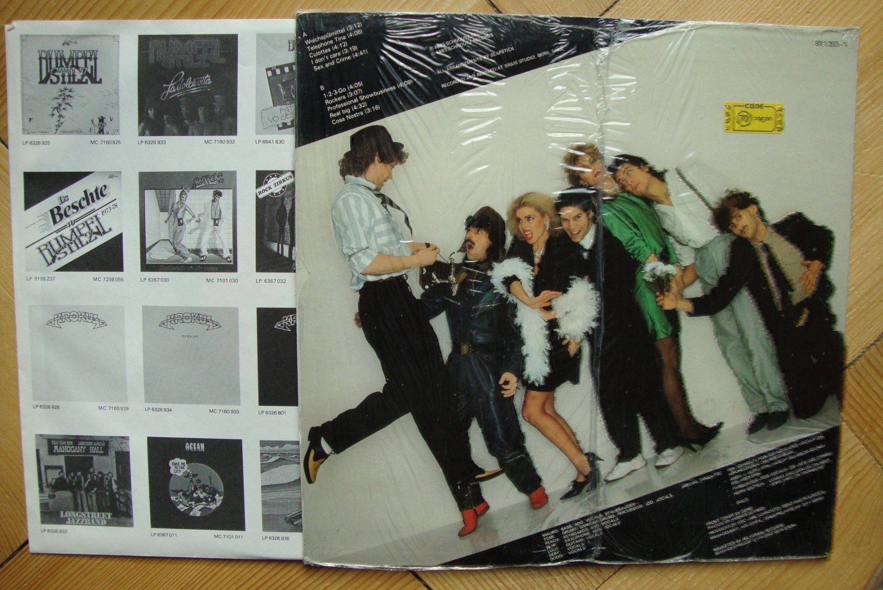 Dischi in vinile: SLAPSTICK - Cosa Nostra LP 1983 – Usato da Bern venduto da carola31 1