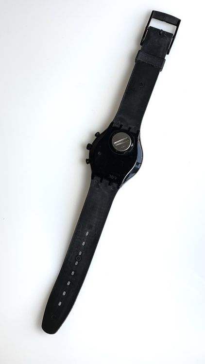 Swatch Irony Chrono Schwarz Vintage Herrenuhr 7