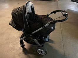 Teutonia Kinderwagen mit 2. versch Aufsätze!