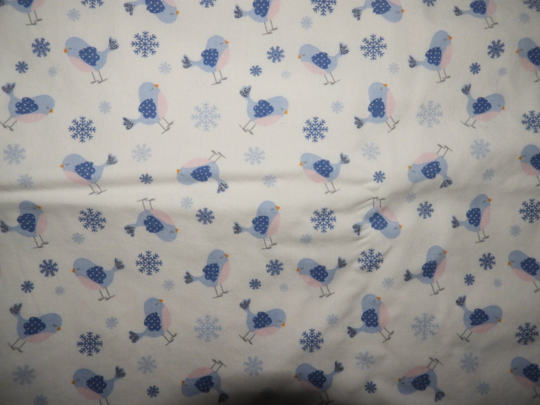 Biancheria da letto: Winter-Bettwäsche-Set mit Vögel-Muster – Usato da Hergiswil NW venduto da Noema2006 2