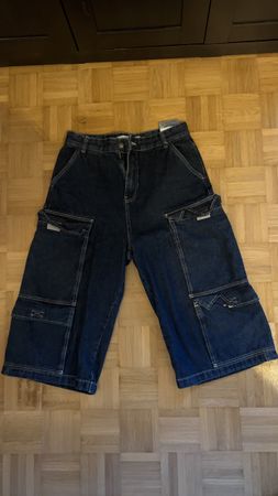 Hosen Knie Länge große 38
