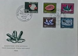 JB11) 1959, FDC Pro Patria ohne Adresse Kt. 40.-