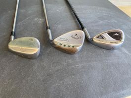 3 Wedges 60° gebraucht