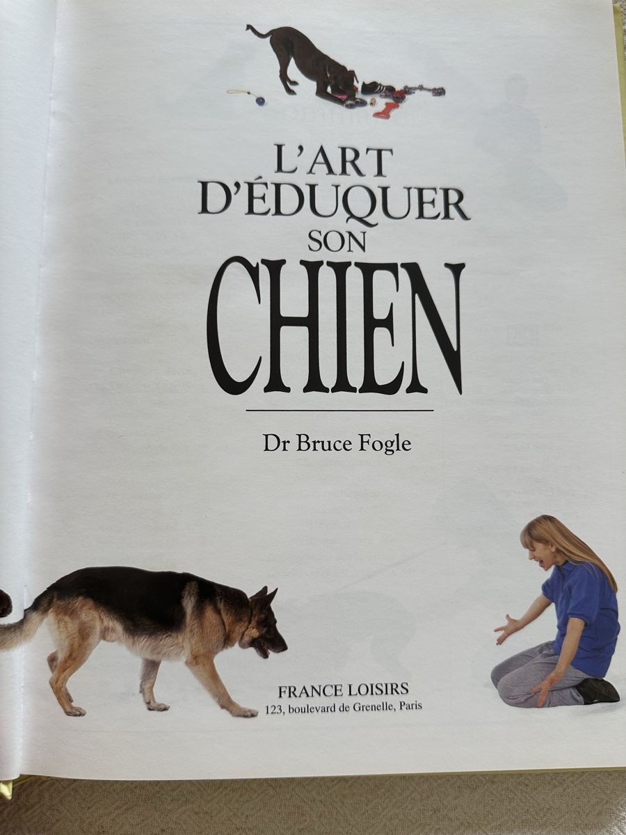 Bücher: L’Art d’éduquer son chien – Gebraucht aus Les Bioux von ann_g9bh 1