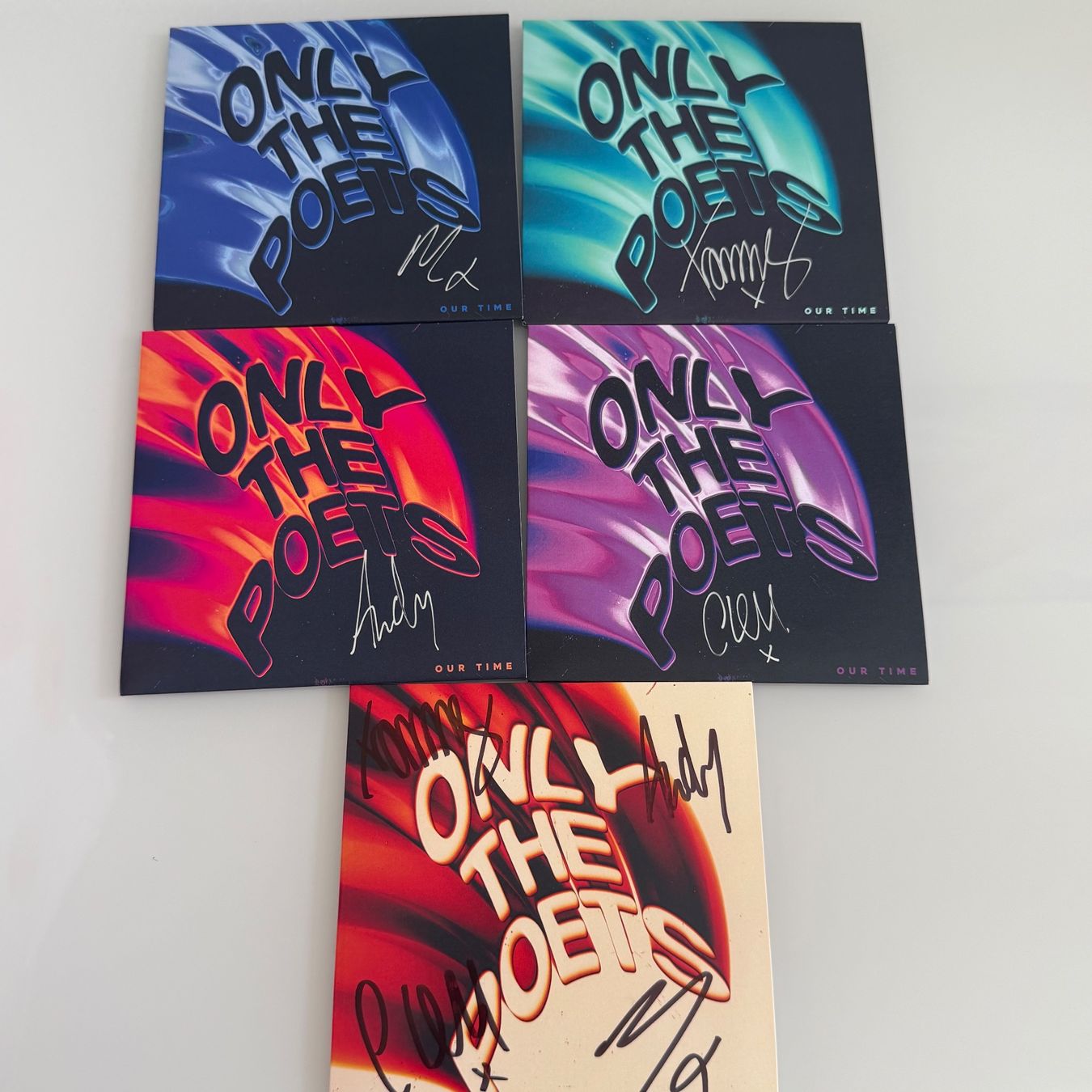 CD: Only the Poet signierte CDs Set – Usato da Sursee venduto da giu_205 2