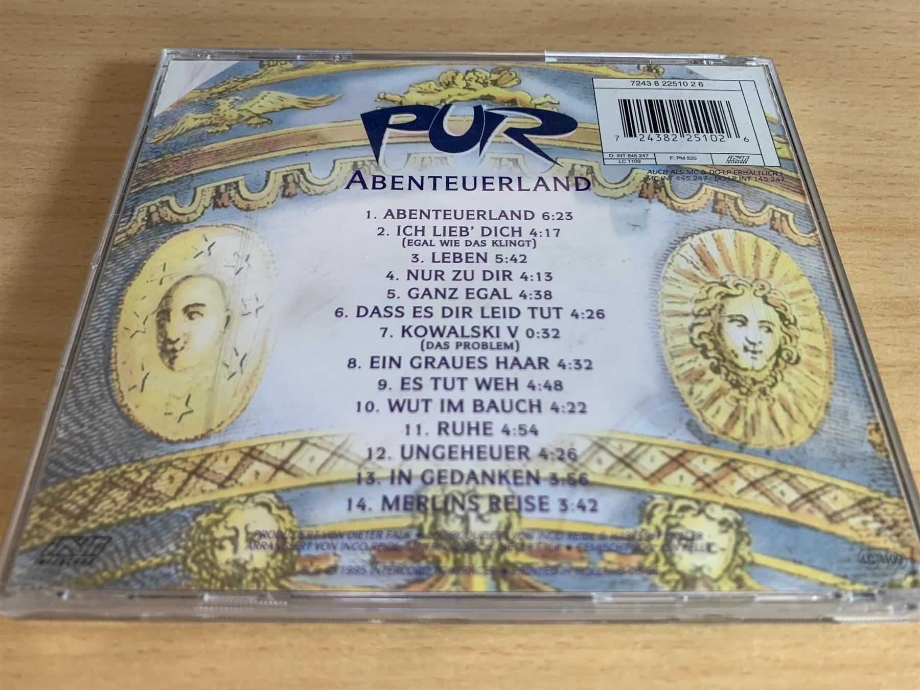CD: Pur – Abenteuerland – Usato da Rikon im Tösstal venduto da Alpenmutz 1