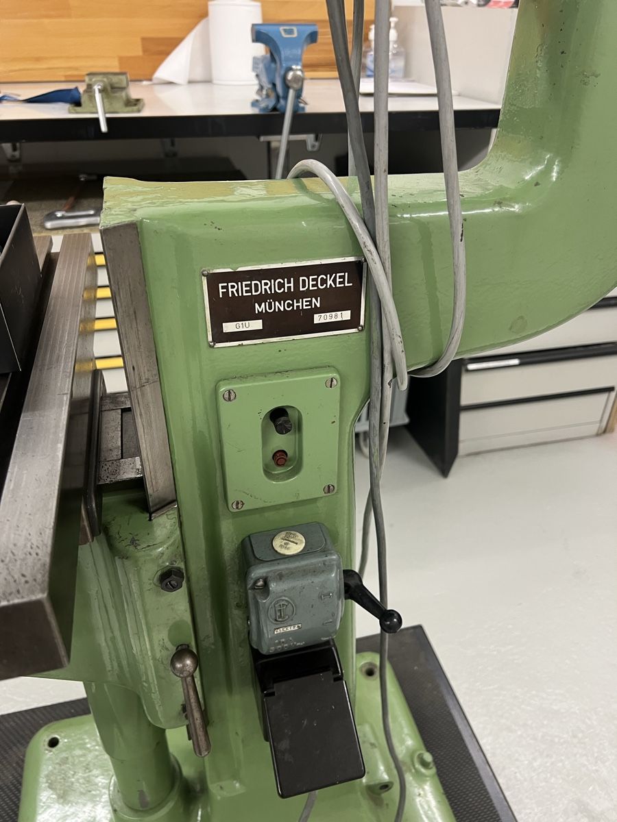 Toutes les machines: Fräsmaschine Deckel – D'occasion à Zürich par Pan-Europ 3