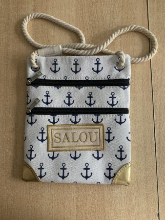 Crossbody-Umhängetasche mit Aufschrift Salou
