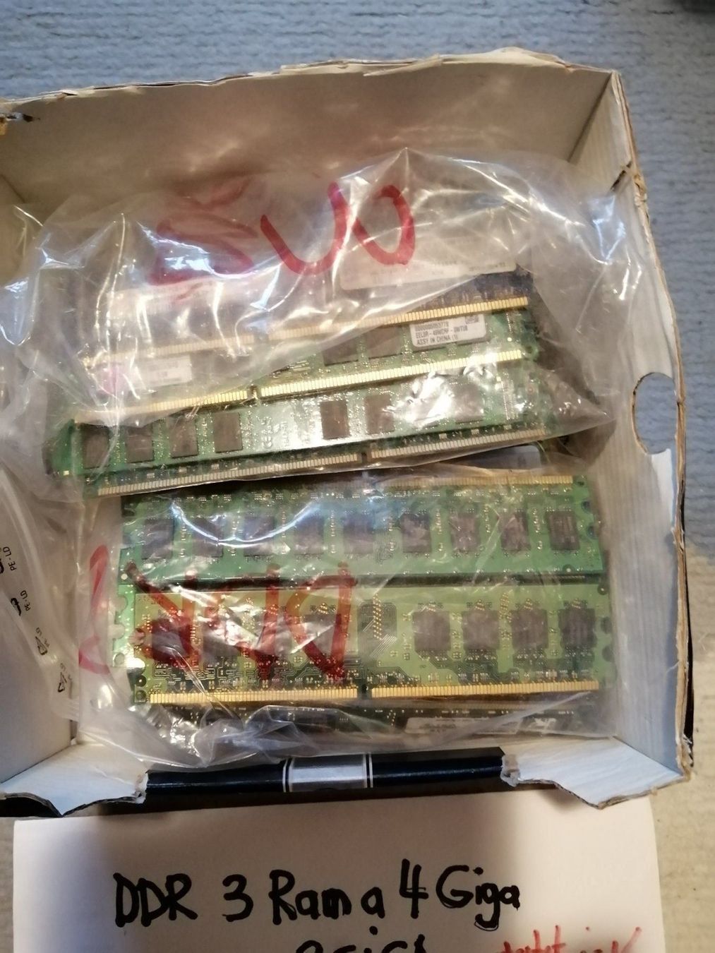 Memoria / RAM: 2stk notebook  memmory a 4 giga – Usato da wila venduto da audi48 3