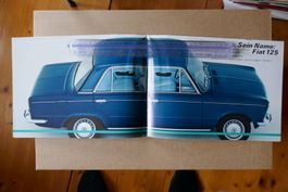 Originalprospekt Fiat  125