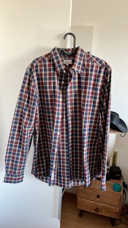 Kariertes Freizeithemd Woolrich Grösse L