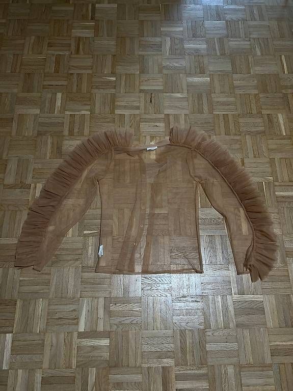 Camicette: Tüllbluse Damen Gr. S Nude – Nuovo (secondo la descrizione) da Basel venduto da hol_8ldp 3