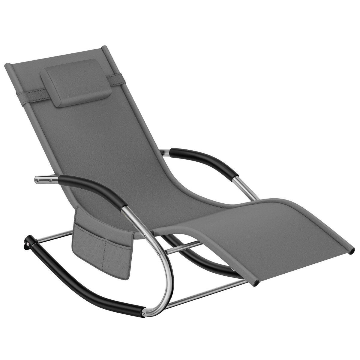 Sedie a sdraio: Gartenliege ergonomisch mit Schwingfunktion ROVELLA – Nuovo e nell'imballaggio originale da Lachen SZ venduto da sw3zzy