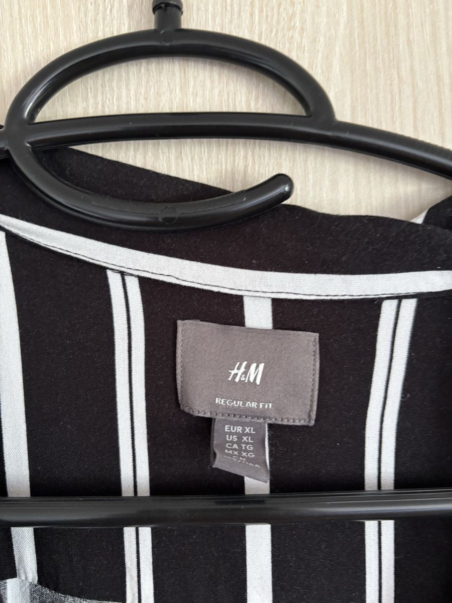 H&M Camicie: Herren Hemd H&M gestreift Grösse XL  – Nuovo (secondo la descrizione) da Wald AR venduto da bertli00 1