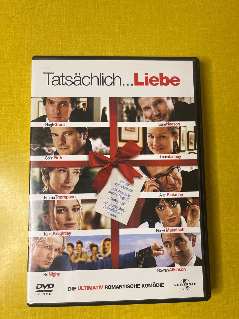 Alle DVDs: DVD Tatsächlich...Liebe Hugh Grant Liam Neeson – Gebraucht aus Brugg AG von corkycanada