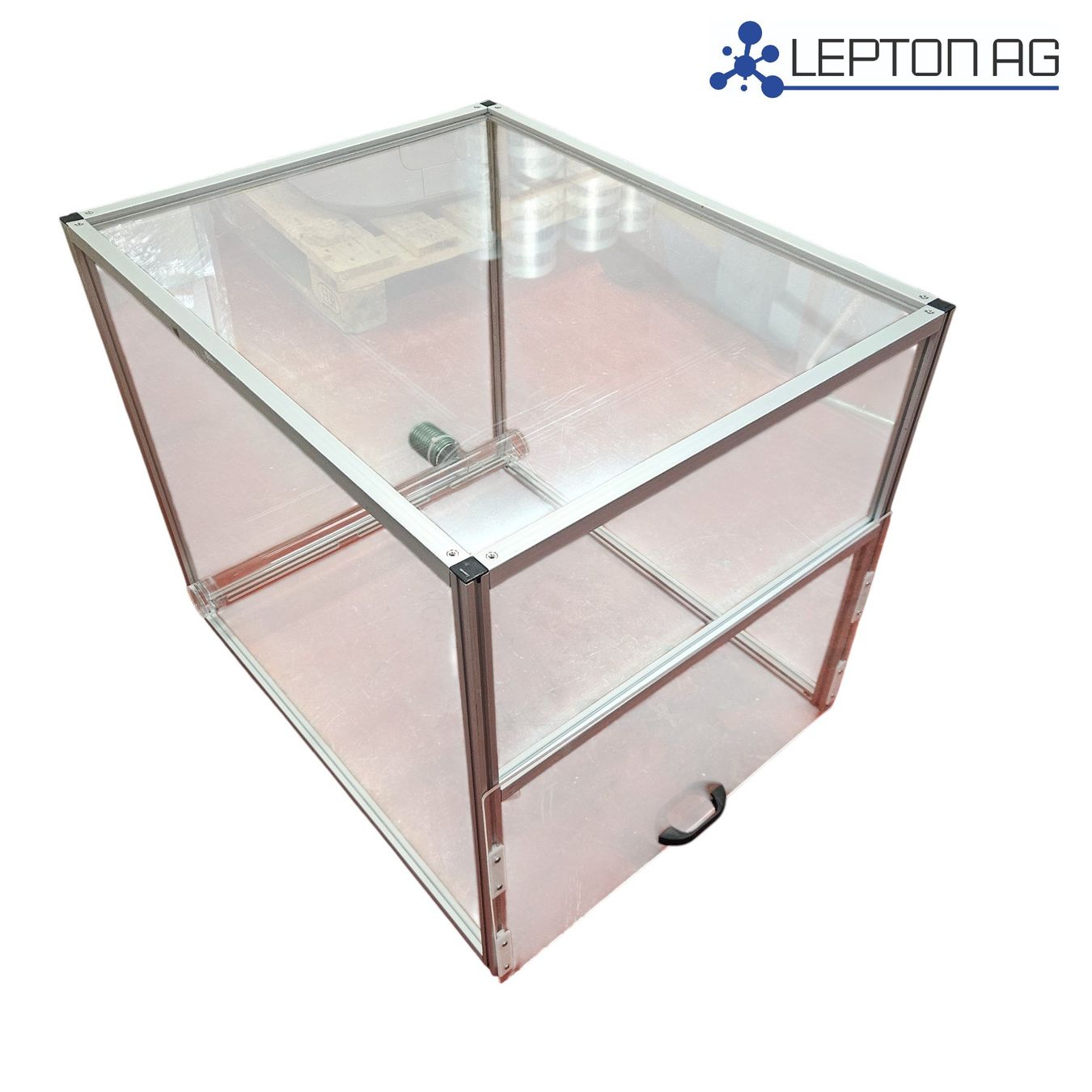 Tutte le macchine: Laborhaube - Plexiglas Box mit Luftabzugsrohren – Usato da Niederdorf venduto da LeptonAG_Labor2