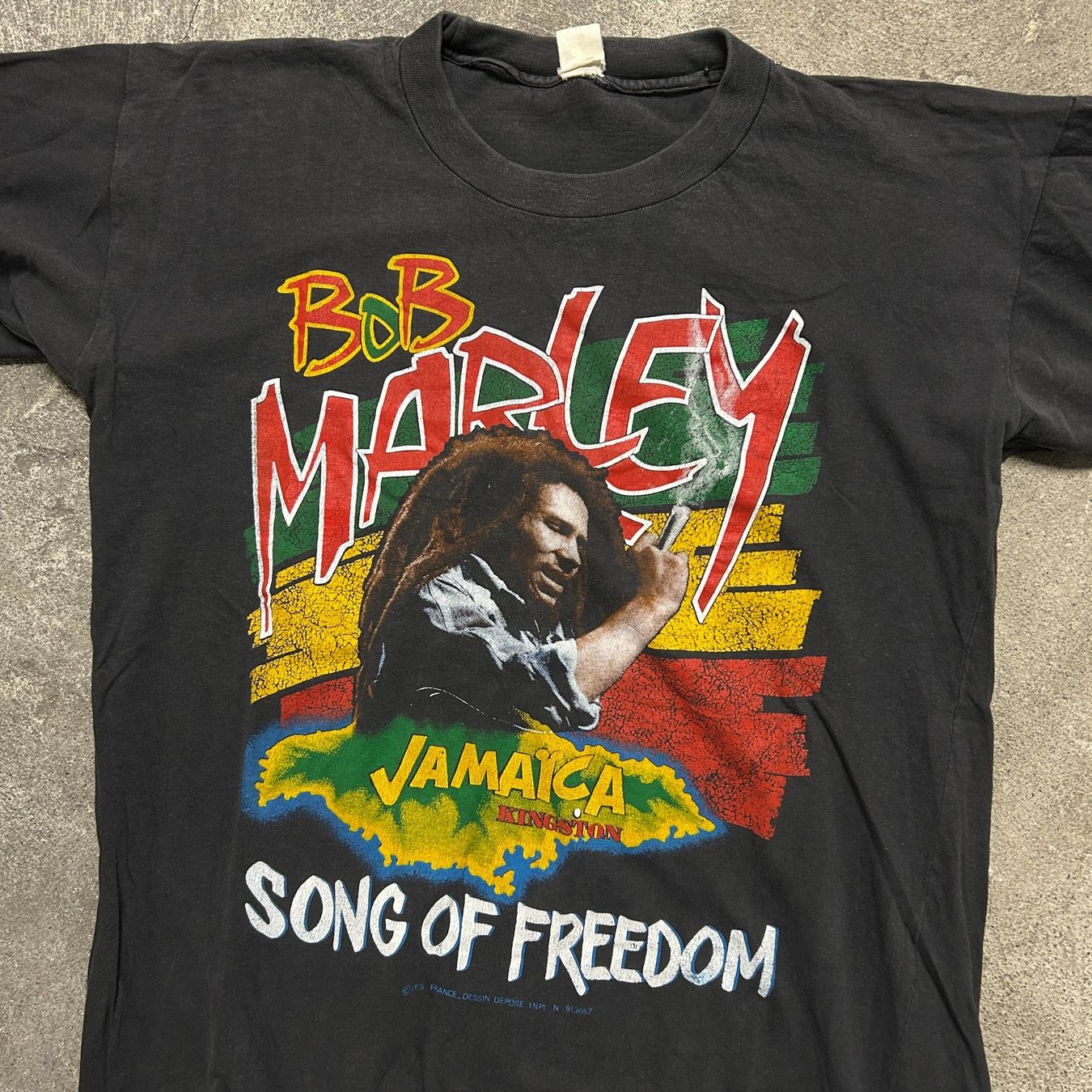 T-shirt: Vintage Bob Marley T-shirt – Usato da Genève venduto da vintage_clothing 1