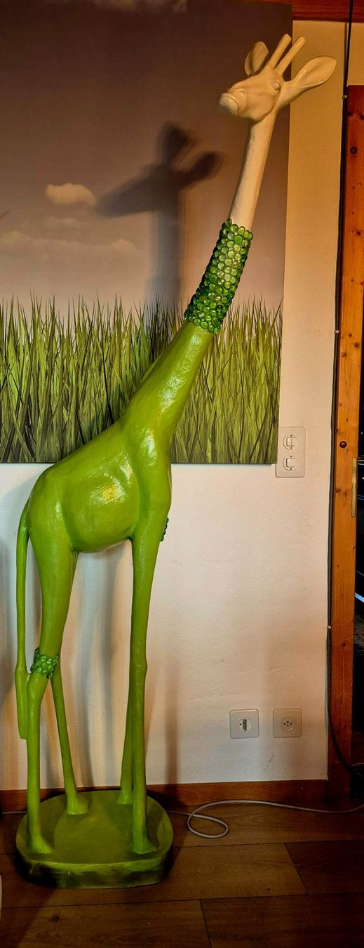 Sculture & Statue: Filigrane Giraffe aus 70 ziger 190 cm – Usato da Schafhausen im Emmental venduto da Herzrose