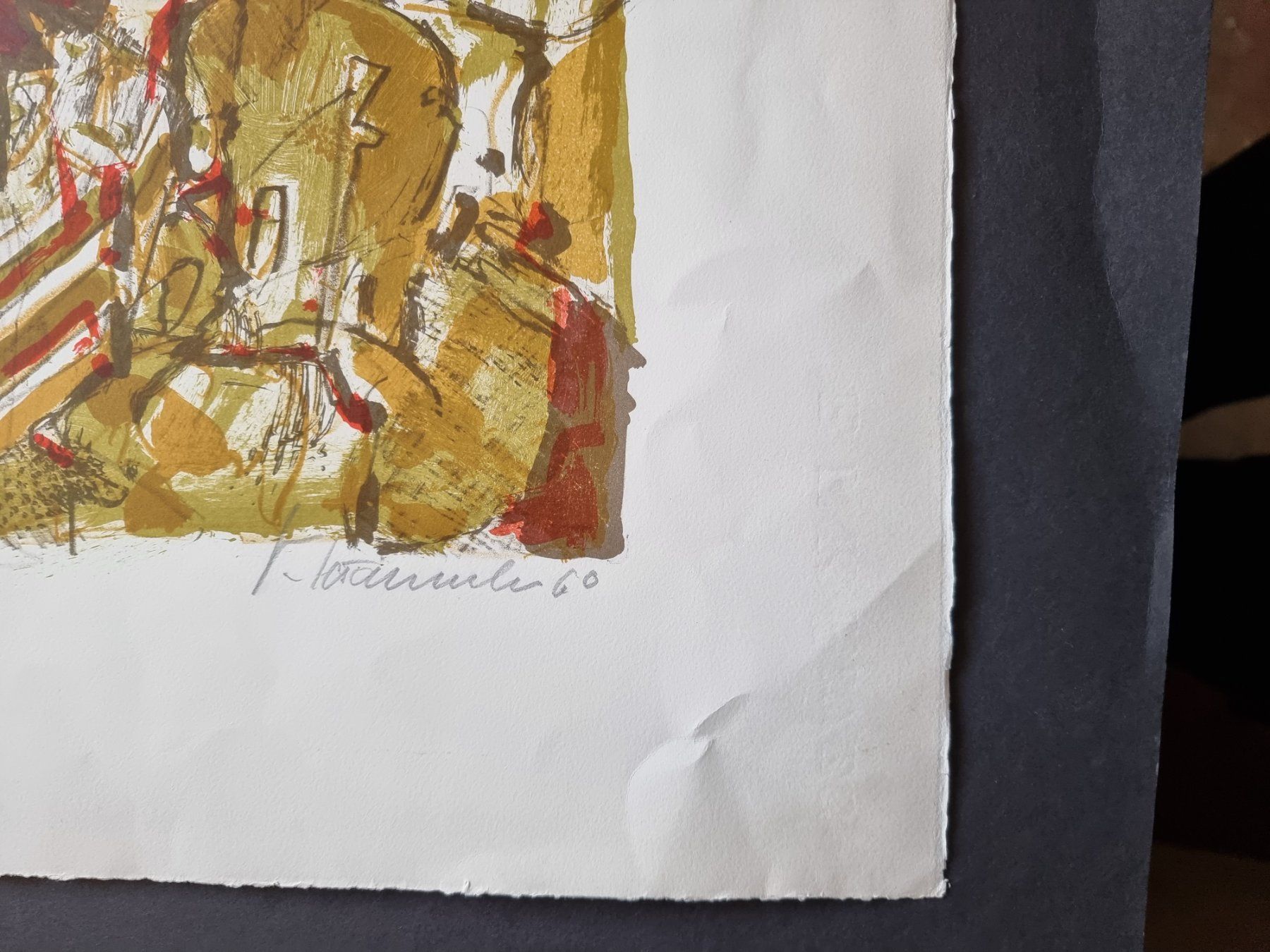 Grafica & Litografie: KÜNSTLER ? LITHOGRAPHIE SIGNIERT NUMMERIERT – Nuovo e nell'imballaggio originale da Gersau venduto da grafik-kunst 7