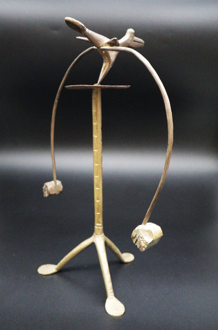 Sculture & Statue: Antike Balance-Figur aus Westafrika – Usato da Volketswil venduto da brockipfannenstil