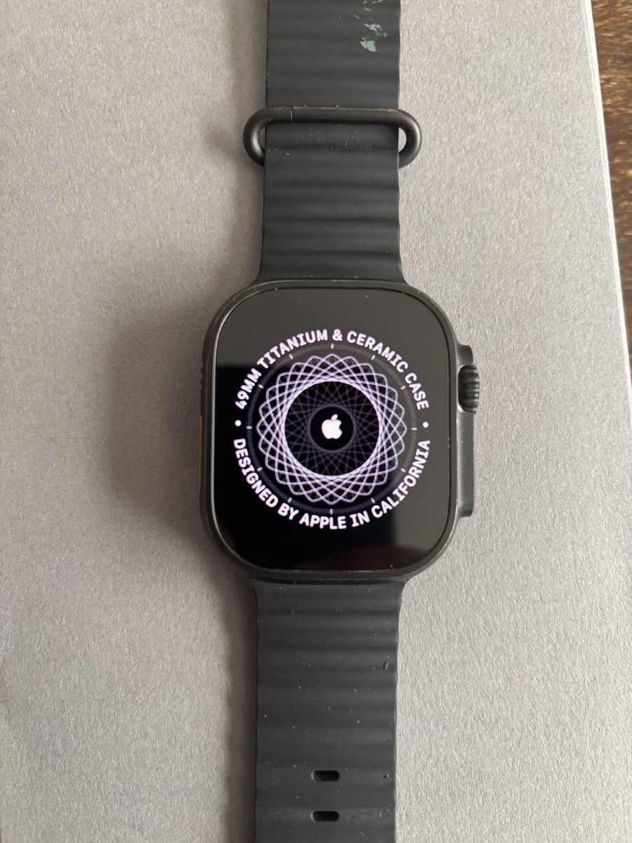 Apple Smartwatch: Apple Watch Ultra 2 49mm Titanium e-Sim – Gebraucht aus Sisseln AG von Speedskate78