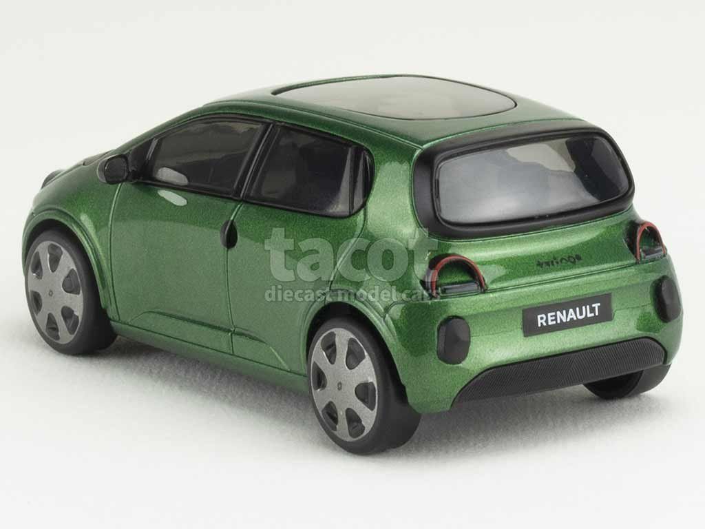 Renault Modellini d'auto: Renault Twingo E-Tech 100% Electric Concept 2024 grün met. – Nuovo e nell'imballaggio originale da Gerlafingen venduto da espero88 5