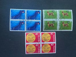 CH  1976 Viererblock Serie FDC  Luxus  (4437)