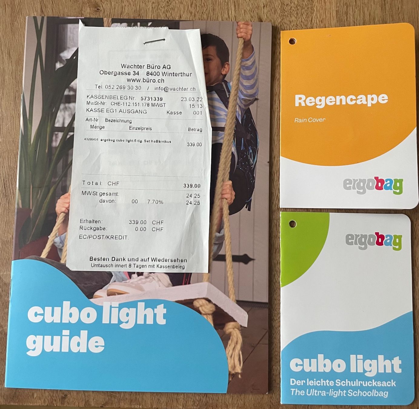 Ergobag Kindertaschen: Ergobag Set Cubo Light – Gebraucht aus Wiesendangen von Blupics 9
