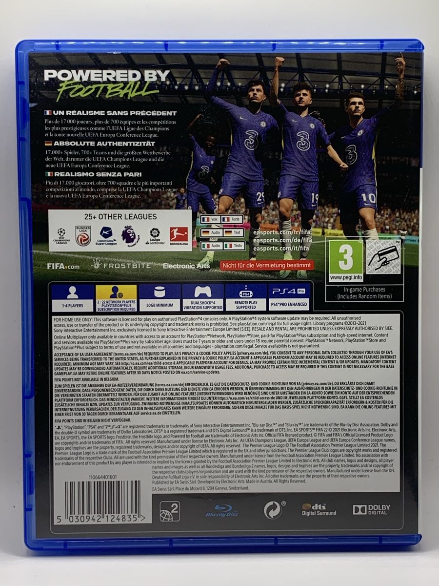 Sony Jeux: Fifa 22 - PS4 – D'occasion à Ostermundigen par RG-Collector 1